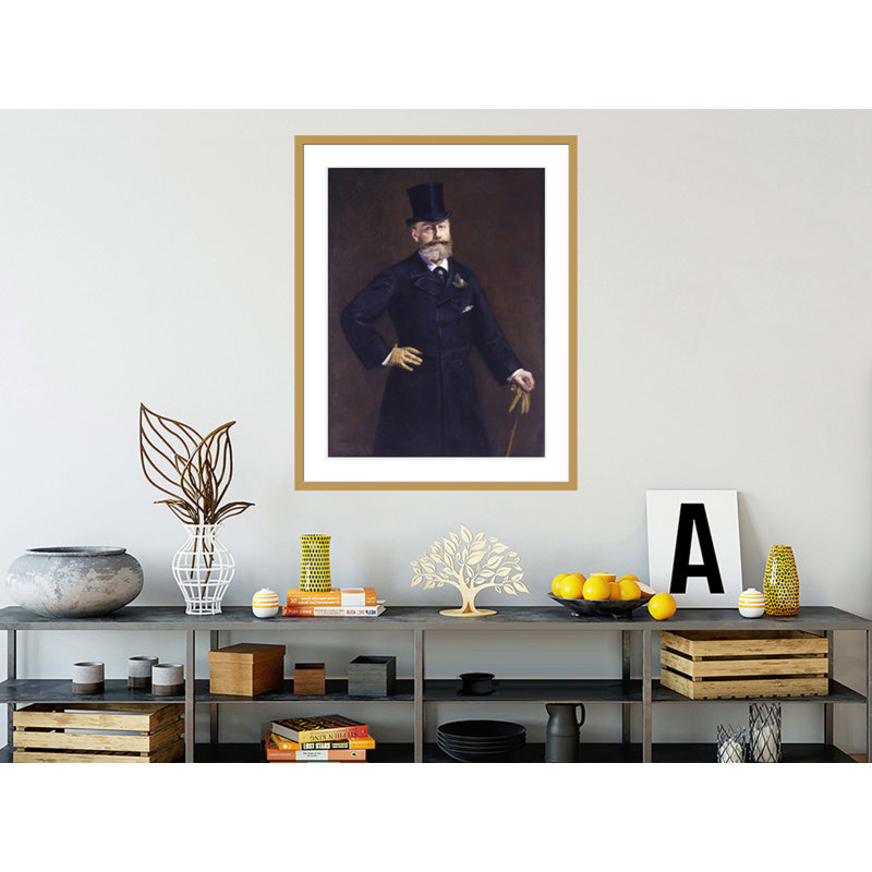 «Antonin Proust» par Edward Manet, impression giclée sur cadre, H 41,5 po x l 32,96 po