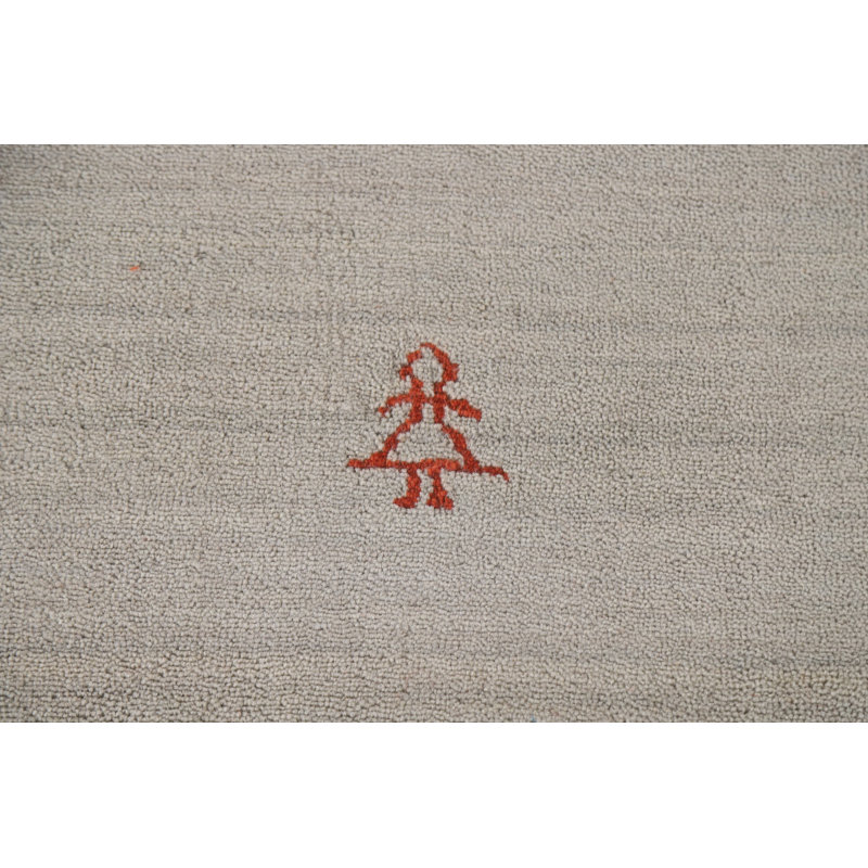 Handmade Gabbeh Runner Rug 3x8