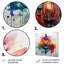Lustre coloré Luminary Treasures II - lustre en métal, art mural-664115843