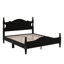 Base de lit plateforme en bois durable-127951801-127951802