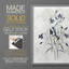 Harlequin Botanical II, reproduction encadrée - bois massif-55007768-55007774