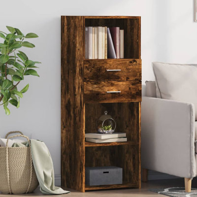 Shanesia 124cm H x 45cm W Standard Bookcase
