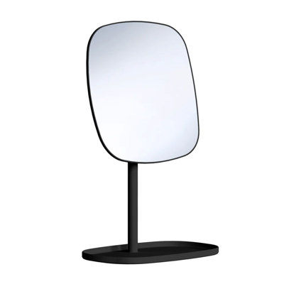 Make-up mirror with jewelry tray-7x's magnification