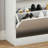 White Freestanding Shoe Cabinet With 3 Flip-Top Drawers For Concealed Storage, Suitable For Entryways And Hallways.-1544413196-1544413198