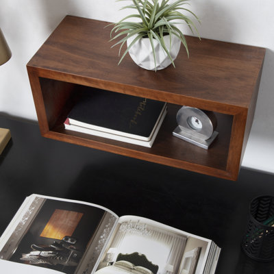 Tablette flottante en bois massif Robin