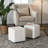 Faux Leather Ottoman-1134706692