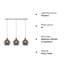 3 - Light Grey Kitchen Island Pendant