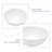 Myhomekeepers 13'' Ceramic Circular Bathroom Sink