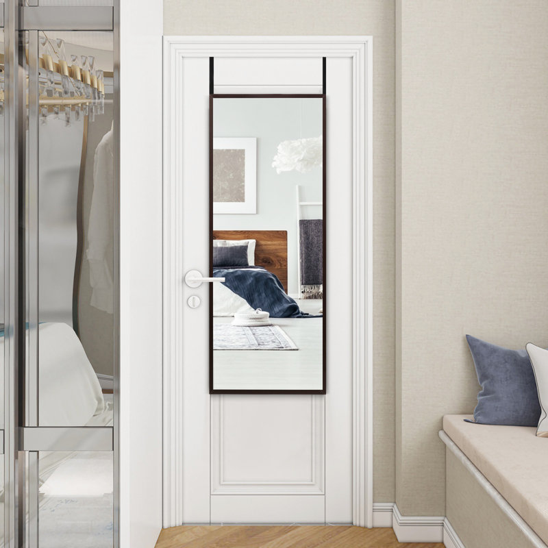 Nasri Metal Mirror, Black