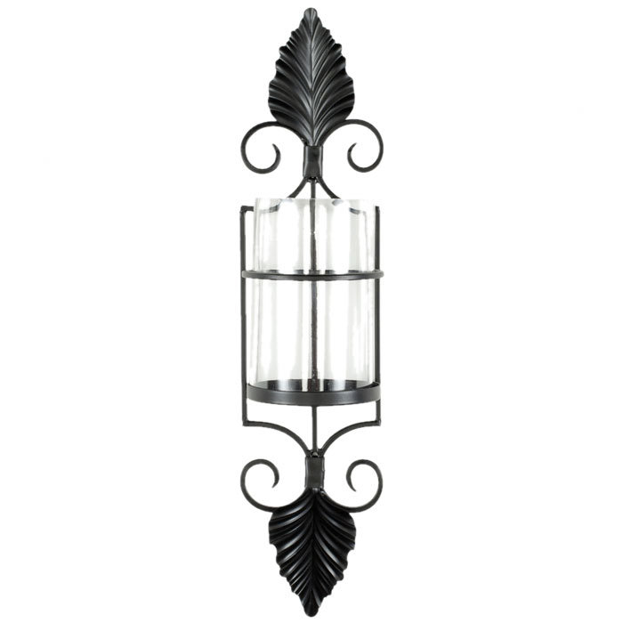 Applique murale colonne de fer wought