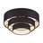 Bainbridge 4 Light Black Extra Large Semi-flush