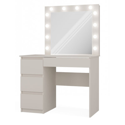 Calirose Dressing Table with Mirror