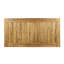 Table de salle à manger avec plateau en bois WESTCOTT-299514526