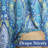 Floral Teal Curtains for Bedroom 80% Blackout Thermal Insulated Lined Double Layer Vintage Peacock Printed Pattern Darkening Drapes for Living Room Grommet 2 Panels-285242209-296812413-282981375