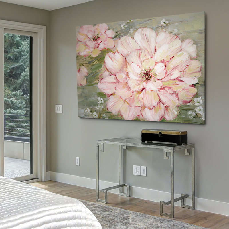 « ambrosia ii », reproduction de peinture à l’huile sur toile tendue, H 32 po x l 48 po x P 1,5 po