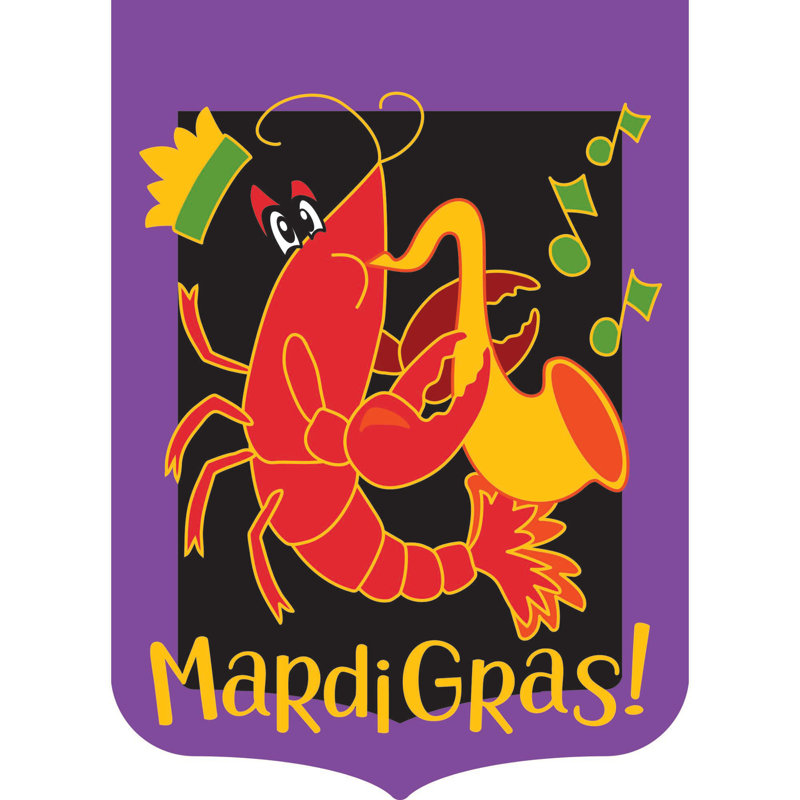Double Sided 18'' H x 13'' W Polyester Garden Flag