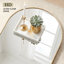 Miroir de plancher surdimensionné avec support et miroir mural-40717783-45875826