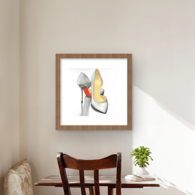 High Heel Ready to Wear | Framed Matted Print Decor