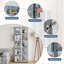 5-Tier Display Cabinet With Acrylic Door, Curio Cabinet Collection Showcase Bookcase Storage Organizer