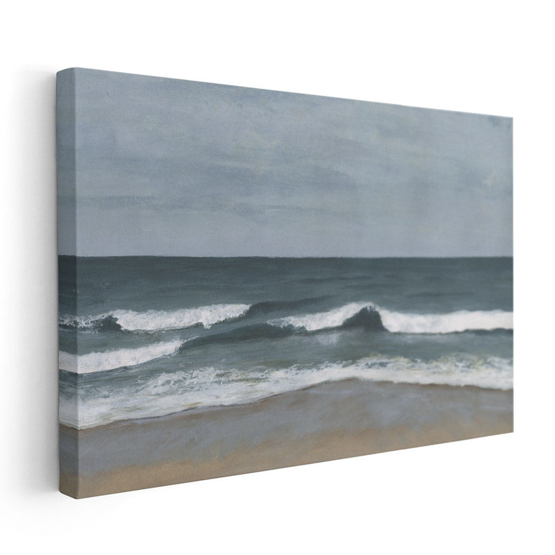 «Northeast Shoreline II», reproduction d'art sur toile, 20" H x 30" W