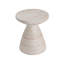 Table d'appoint d'extérieur / d'intérieur en béton léger