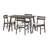 Myrlen 4 - Person Four Leg Base Dining Set-1987873566