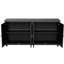 Armoire rétro à quatre portes 60 po Veltri (2 pièces)-465229336