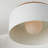 Donal 1 - Light White Drum Pendant