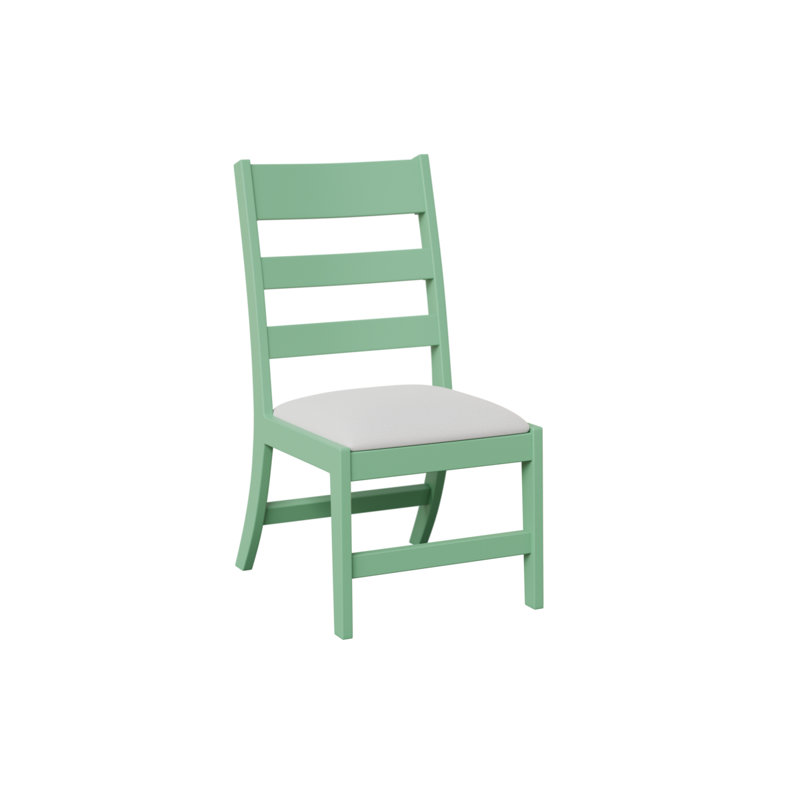 Chaise d'appoint et coussins Parker, Mélange de lin, Menthe