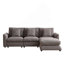 Ensemble modulaire en L 4 pièces 4 pièces 102 po-1018836837