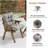  Outdoor Chair Cushion Tufted Seat & Back Cushion With Ties 40X21x4 Inch Waterproof UV Fade Resistant Replacement Cushion For Patio Garden Furniture,Silver-258349975