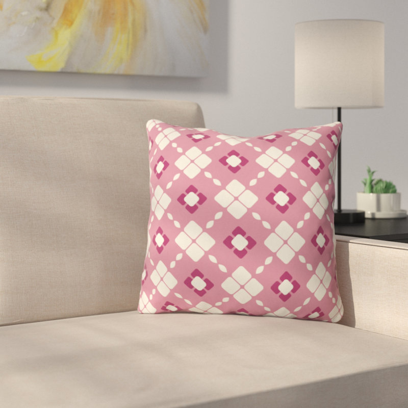 Polyester Throw Pillow, 18" x 18"