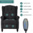 Accent Wingback Recliner Chair with Massage and Heat-325601062