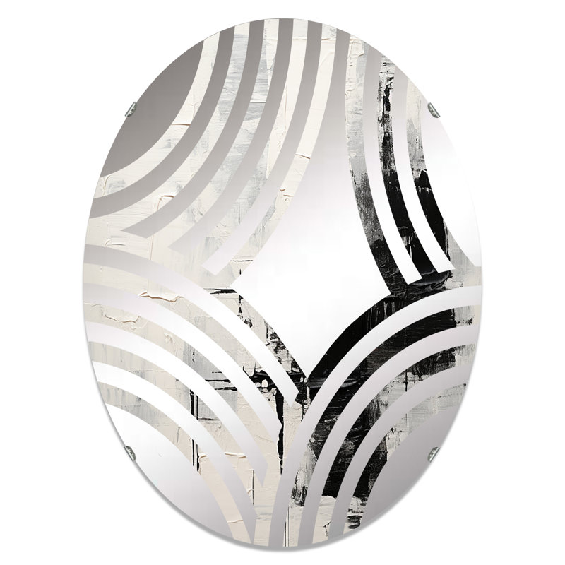 Miroir d'appoint Minimalisme, harmonie scandinave Art I, 35,4 po x 23,6 po
