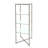 52'' H x 18'' W Metal Tower Display Cae