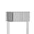 Berislav 33.46'' Glass Top Console Table