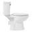 Waycross 1.28 GPF Two Piece Elongated Chair Height Rear Outlet Toilet - Seat Included