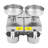 Double Head Oil Press Machine Stainless Steel Automatic Commercial Oil Extractor
