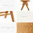 45” Natural Rattan Entryway Bench With Footrest-1307864440