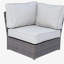Chaise de coin de coin avec coussins Shick-1169702897