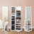 Ardolino 15'' Wide Jewellery Armoire with LED and Flip-over Makeup Shelf