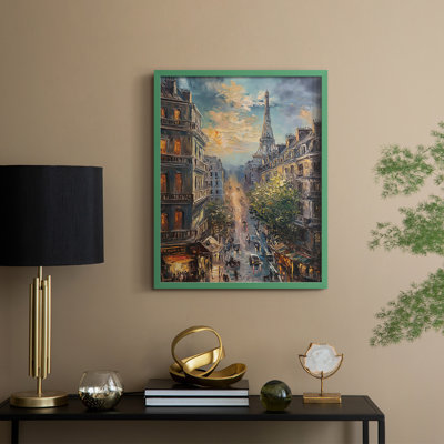 LANDSCAPES Series CCCXCIV Framed Print - Solid Wood