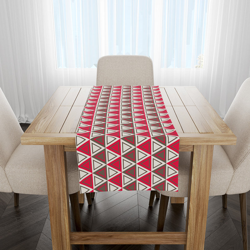Lowall Geometric Table Runner