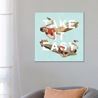 Take It Easy by Heather Landis - Print on Canvas