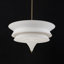 Lustre moderne 5 lumières en tissu Boho