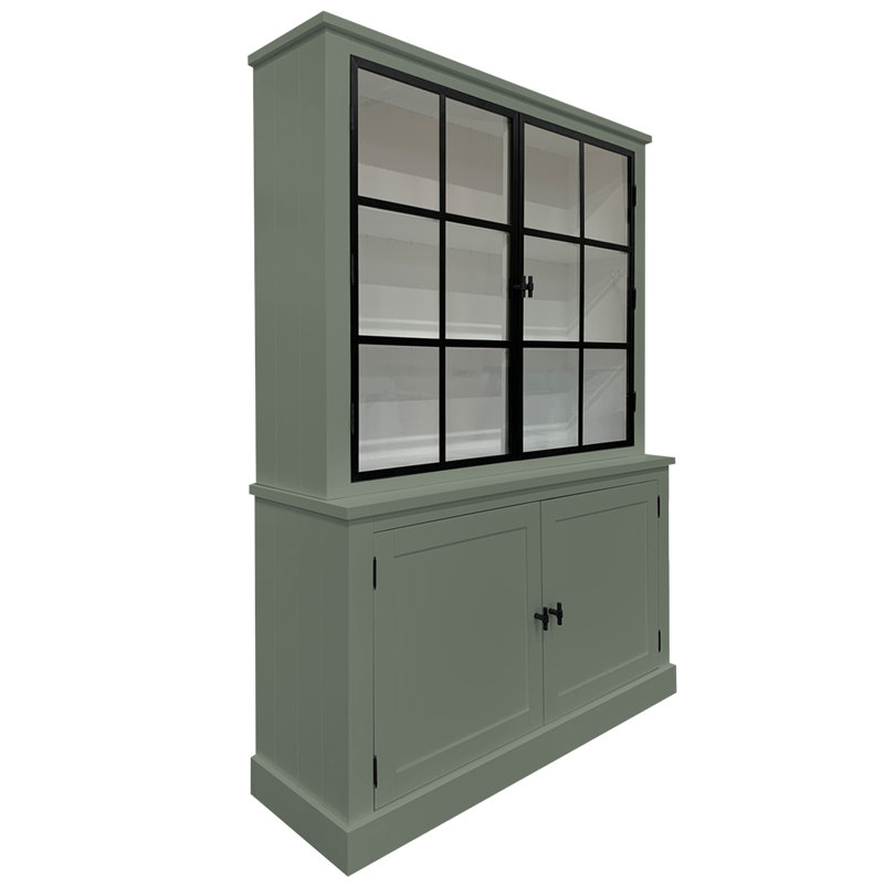 Avangelia Display Cabinet, Cement Grey
