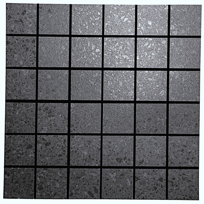 Birthplace 2" W x 2" L Porcelain Terrazzo Look Tile Grid Mosaic Sheet