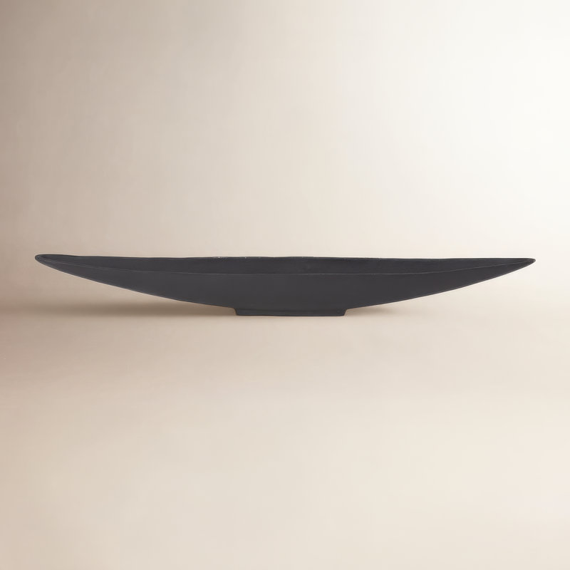 Morant Metal Decorative Bowl, 4.33" H x 39" W x 5" D