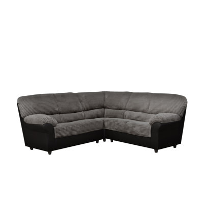 Orchard Lane 4 Seater Corduroy Corner Sofa 