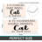 Funny Cat Lifestyle Quote Home Decor Kitchen Floor Rugs 2 Pack Cream